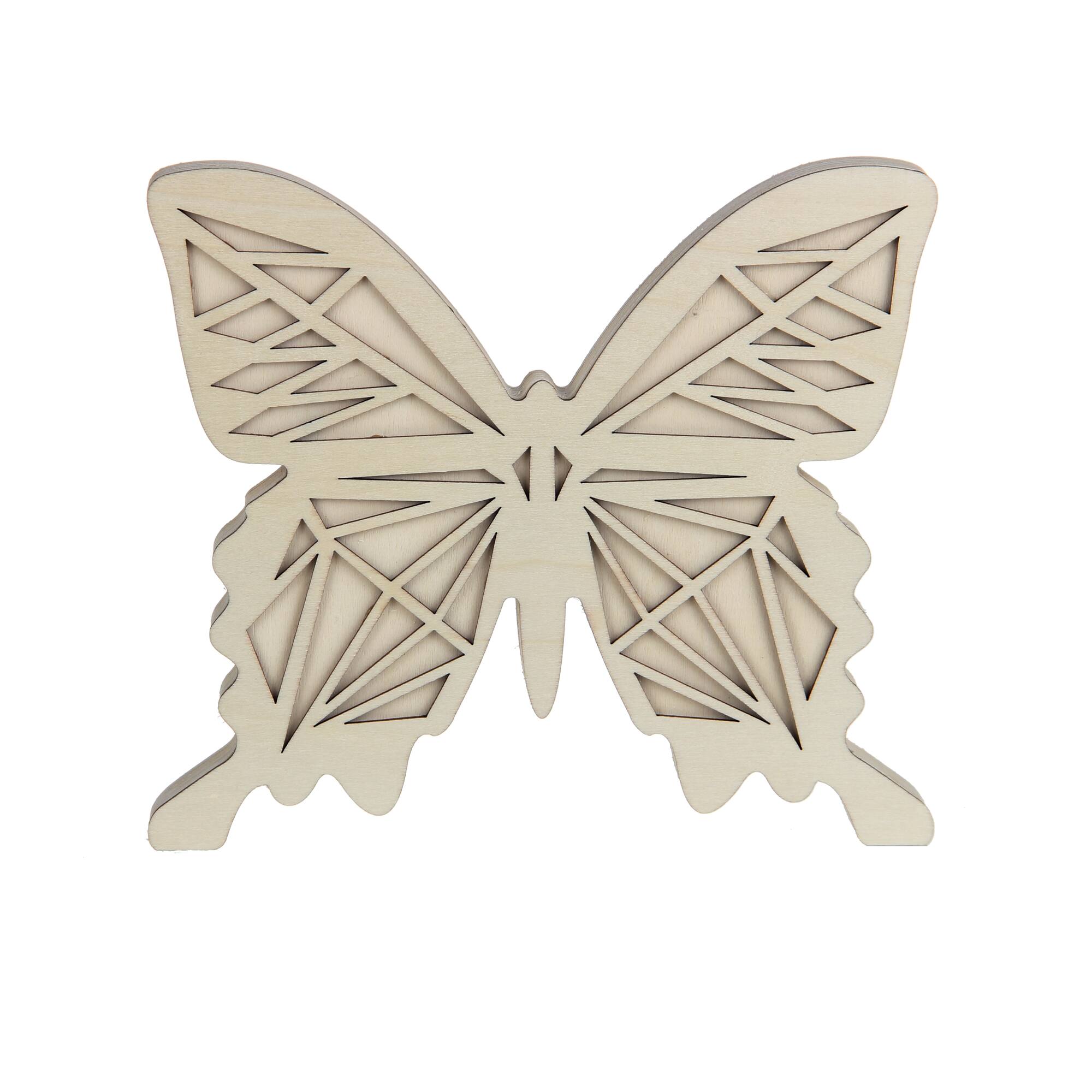 Jonathan Adler x Michaels 7.75" Geometric Butterfly DIY Wood Décor